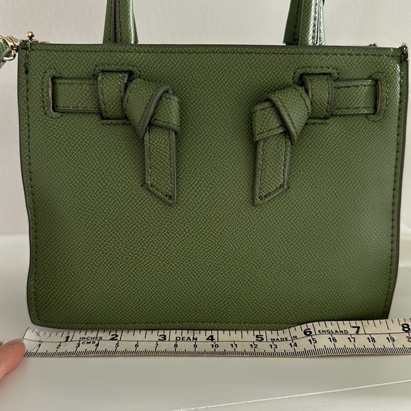 Zara Mini Green Bag with strap - Picture 8 of 9